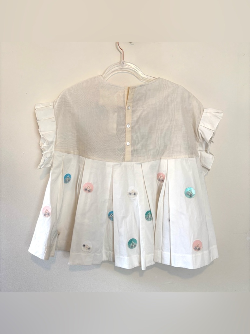 New Anthropologie Amit Aggarwal carousel swing top - Picture 7 of 9